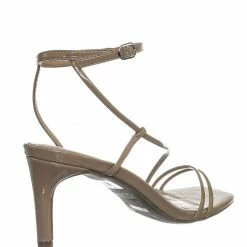 Anne Michelle New Always01 Square Open Toe Thin Strap Sandal - Women Spaghetti Strap Shoes