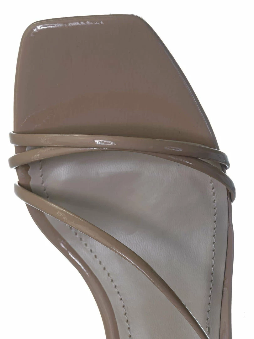 Anne Michelle New Always01 Square Open Toe Thin Strap Sandal - Women Spaghetti Strap Shoes