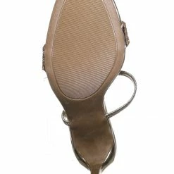 Anne Michelle Always13 Square Open Toe Rhinestone Sandal - Women Evening Slip On Mule