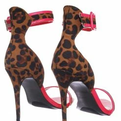 Anne Michelle Dashing19 Neon Pipping High Heels - Women 2 Piece Open Toe Sandal W Ankle Strap New