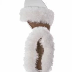 Anne Michelle Dashing47 Faux Fur High Heel Stiletto Sandal - Synthetic Fluffy Dress Shoes