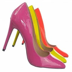 Anne Michelle New Hibiscus27 Pointed Toe High Heel Pump - Women Classic Office Dress Shoes