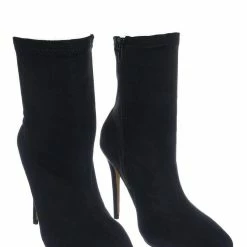 Anne Michelle Hibiscus40 High Heel Dress Bootie - Women Ankle Slouch Boots