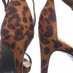 Anne Michelle New Sugarlove01 High Heel Stiletto Open Toe Sandal - Women Classic Thin Strap Shoes