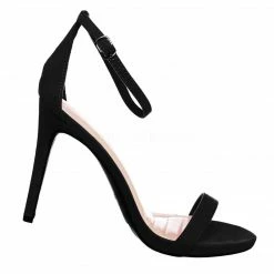 Anne Michelle New Sugarlove01 High Heel Stiletto Open Toe Sandal - Women Classic Thin Strap Shoes