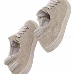 Aquapillar Comfort01 Vintage Flexible Rubber Sneaker - Women Canvas Comfort Bendable Shoes New