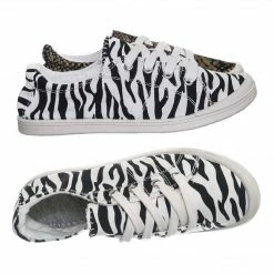 Aquapillar Comfort01 Vintage Flexible Rubber Sneaker - Women Canvas Comfort Bendable Shoes New