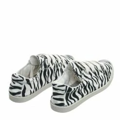 Aquapillar Comfort01 Vintage Flexible Rubber Sneaker - Women Canvas Comfort Bendable Shoes New