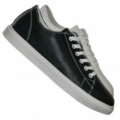 Aquapillar Constant3 Leather Fashion Lace Up Sneaker - Unisex Low Top Vulcanized Shoe