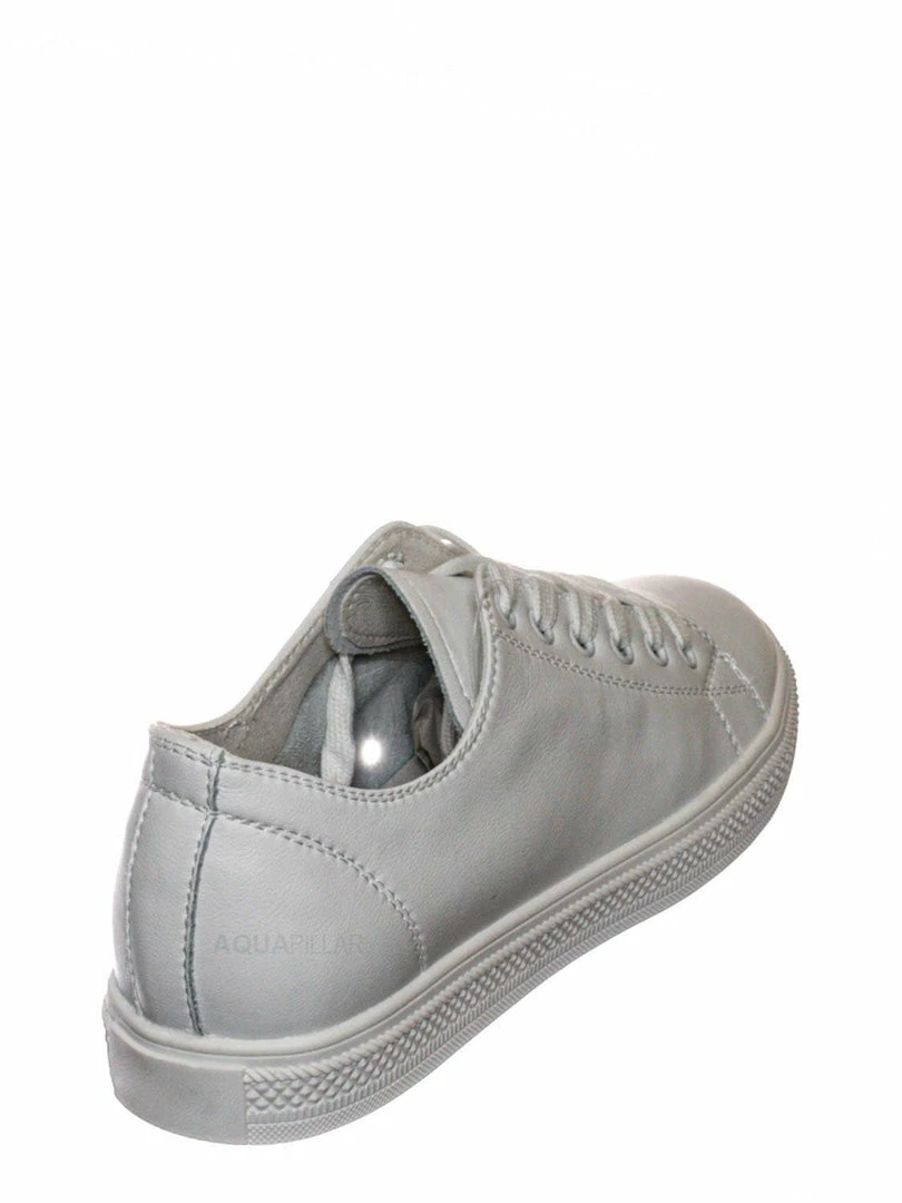 Aquapillar Constant3 Leather Fashion Lace Up Sneaker - Unisex Low Top Vulcanized Shoe