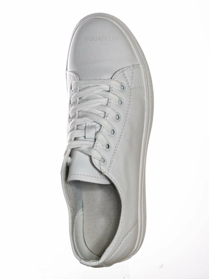 Aquapillar Constant3 Leather Fashion Lace Up Sneaker - Unisex Low Top Vulcanized Shoe