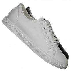 Aquapillar Constant3 Leather Fashion Lace Up Sneaker - Unisex Low Top Vulcanized Shoe