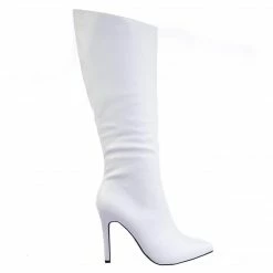 Aquapillar Pledge27 Pointed Toe Knee High Heel Dress Sandal W Checker Solid & Glitter New