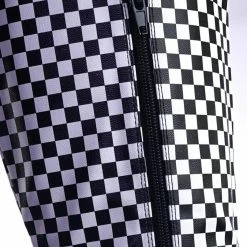 Aquapillar Pledge27 Pointed Toe Knee High Heel Dress Sandal W Checker Solid & Glitter New