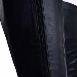 Aquapillar Pledge27 Pointed Toe Knee High Heel Dress Sandal W Checker Solid & Glitter New