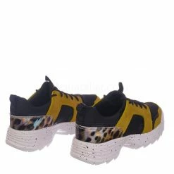 Bamboo New Above20 Lightweight Chunky Sneaker -Lace Up EVA Color Block Fashion Athletic