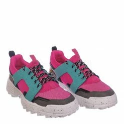 Bamboo New Above20 Lightweight Chunky Sneaker -Lace Up EVA Color Block Fashion Athletic