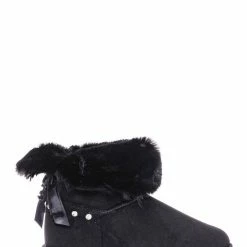 Bamboo New Annie16K Children Moccossin Mukluk Slipper Boots W Rhinestone Embellishment
