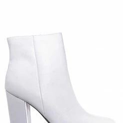 Bamboo New Awake01 Classic Block Heel Bootie - Womens Chunky Ankle Dress Boots