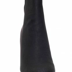 Bamboo New Awake01 Classic Block Heel Bootie - Womens Chunky Ankle Dress Boots