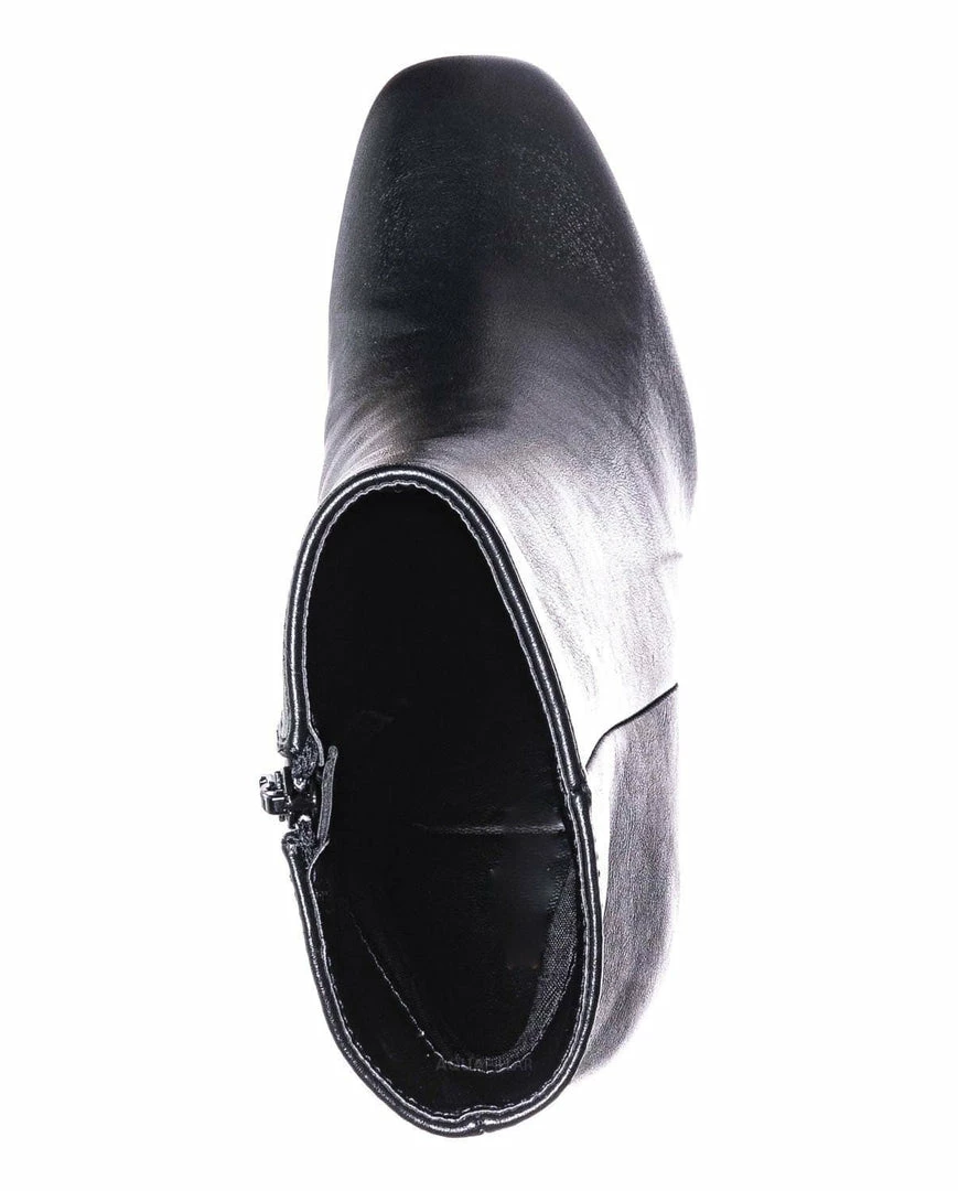 Bamboo New Awake01 Classic Block Heel Bootie - Womens Chunky Ankle Dress Boots