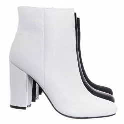 Bamboo New Awake01 Classic Block Heel Bootie - Womens Chunky Ankle Dress Boots