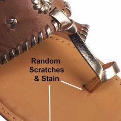 Bamboo Barton15 Vintage Flat Toe Ring Slide On Sandal - Women Flat Tstrap Braided Shoe New