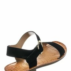Bamboo New Belen Wide Band Flat Sandal - Womens Open Toe Summer Buckle Beachwear