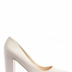 Bamboo Bellflower02 Pointed Toe High Block Heel Pump - Women Chunky Retro Dress Shoe New