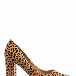 Bamboo Bellflower02 Pointed Toe High Block Heel Pump - Women Chunky Retro Dress Shoe New