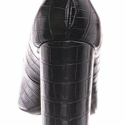 Bamboo Bellflower02 Pointed Toe High Block Heel Pump - Women Chunky Retro Dress Shoe New