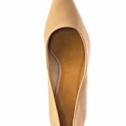 Bamboo Bellflower02 Pointed Toe High Block Heel Pump - Women Chunky Retro Dress Shoe New