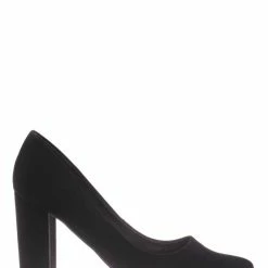 Bamboo Bellflower02 Pointed Toe High Block Heel Pump - Women Chunky Retro Dress Shoe New