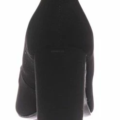 Bamboo Bellflower02 Pointed Toe High Block Heel Pump - Women Chunky Retro Dress Shoe New