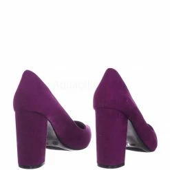 Bamboo Bellflower02 Pointed Toe High Block Heel Pump - Women Chunky Retro Dress Shoe New