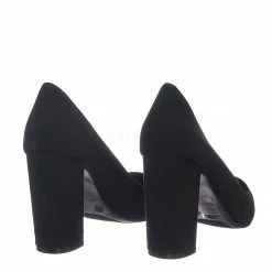 Bamboo Bellflower02 Pointed Toe High Block Heel Pump - Women Chunky Retro Dress Shoe New