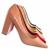 Bamboo Bellflower02 Pointed Toe High Block Heel Pump - Women Chunky Retro Dress Shoe New