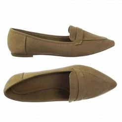 Bamboo New Blog31 Women Slip On Pointed Toe Flat Floater