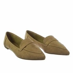 Bamboo New Blog31 Women Slip On Pointed Toe Flat Floater