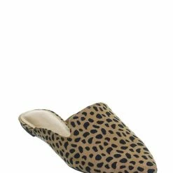 Bamboo Blog44 Slip On Mule Slippers - Women Flat Backless Pointed Toe Pump