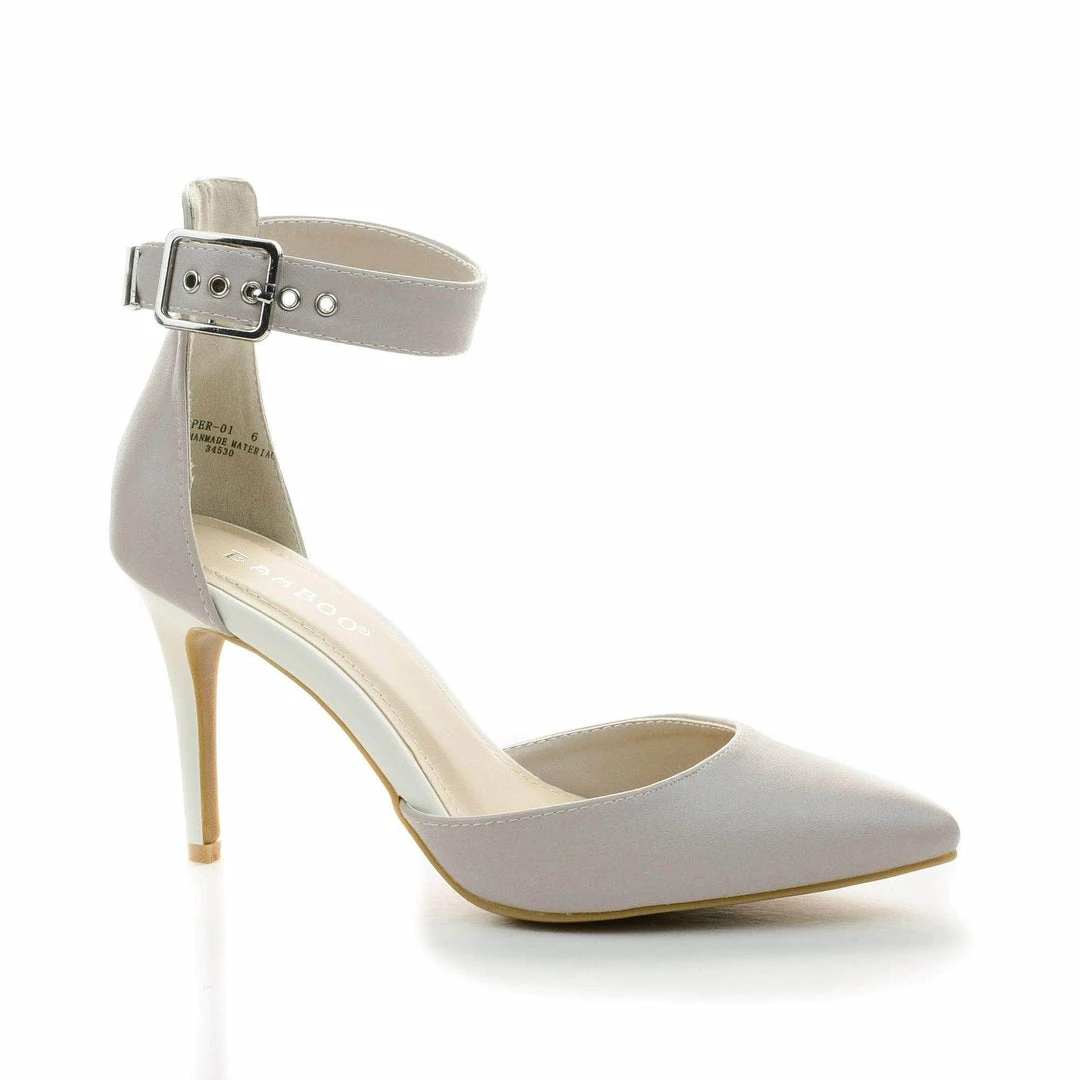 Casper01 By Bamboo, D'Orsay Pointy Toe Ankle Cuff Stiletto Heel Pumps New