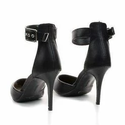 Casper01 By Bamboo, D'Orsay Pointy Toe Ankle Cuff Stiletto Heel Pumps New