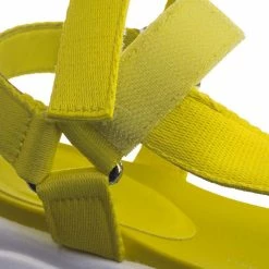 Bamboo Catch02 Hook & Loop Sporty Cushioned Footbed Sandal - Women Web Strap Flatform New