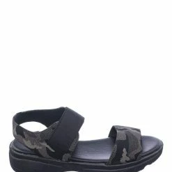 Bamboo New Catch21 Lightweight Athleisure Platform Sandal - Women Elastic Ankle Strap Shoes