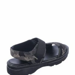 Bamboo New Catch21 Lightweight Athleisure Platform Sandal - Women Elastic Ankle Strap Shoes