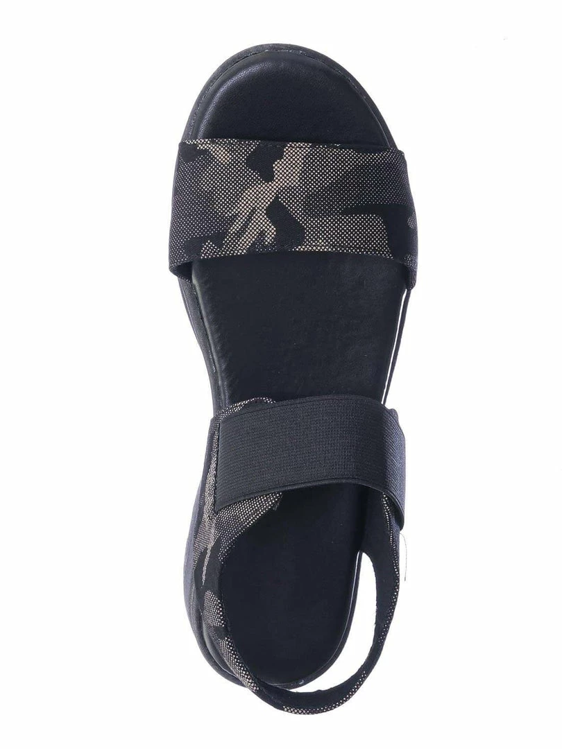 Bamboo New Catch21 Lightweight Athleisure Platform Sandal - Women Elastic Ankle Strap Shoes