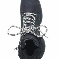 Bamboo Chief19 Mucker Combat Boots W Shearling - Women Faux Fur Lined Sport Bootie New