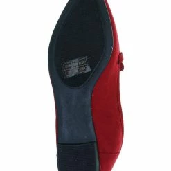 Bamboo New Diary38 Pointed Toe Loafer W Chain - Women Slip On Flats