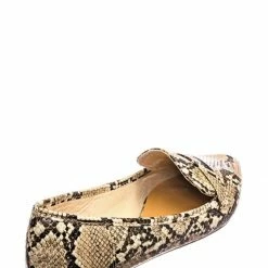 Bamboo New Diary42 Pointed Toe Penny Loafer - Womens Flat Slip On Oxford Moccasins