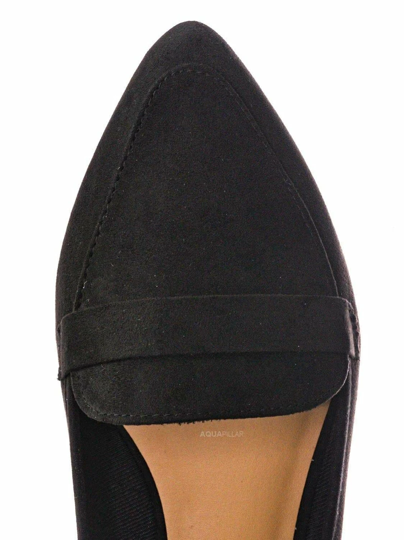 Bamboo New Diary42 Pointed Toe Penny Loafer - Womens Flat Slip On Oxford Moccasins